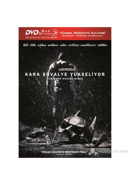 The Dark Knight Rises (Bas Oynat) (2 Disk)