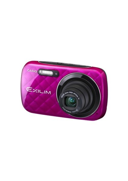 Ex-N10 16 MP 5x Optik Zoom 2.7" LCD Ekran Dijital Fotoğraf Makinesi (Vivid Pink)