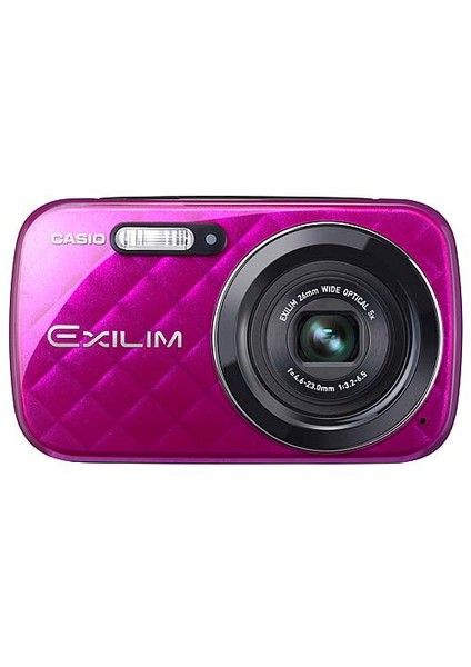 Ex-N10 16 MP 5x Optik Zoom 2.7" LCD Ekran Dijital Fotoğraf Makinesi (Vivid Pink)