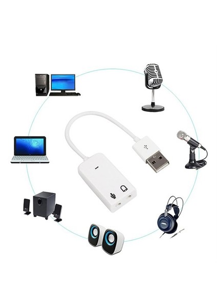 Usb Ses Kartı 7+1