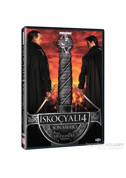 Highlander: End Game (İskoçyalı: Son Savaş) (DVD)