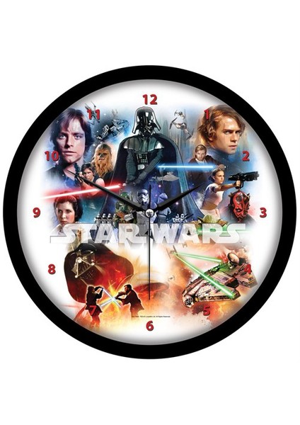 Star Wars Duvar Saati
