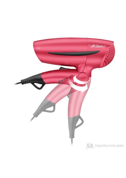 AR591 Pink Saç Kurutma Makinesi ve Düzleştirici Set fırsatları