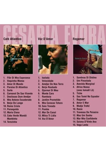 Cesaria Evora - Original Album Classics (3 CD)