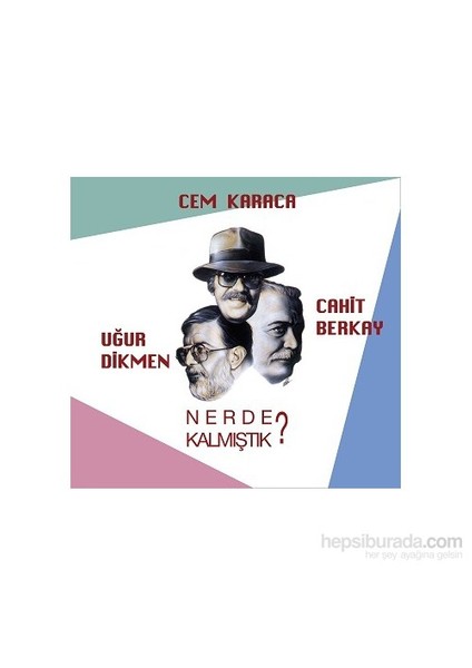 Cem Karaca - Nerde Kalmıştık? (Plak)