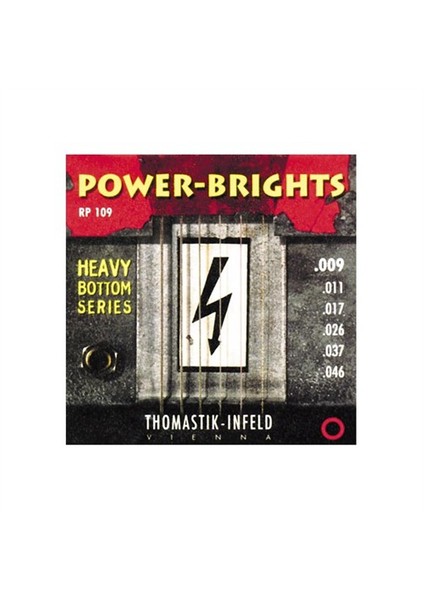 Gitar Aksesuar Elektro Power-Brights Tel Thomastik Infeld Rp109