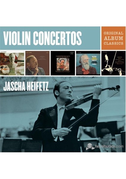 Jascha Heifetz - Original Albüm Classics (5 CD)