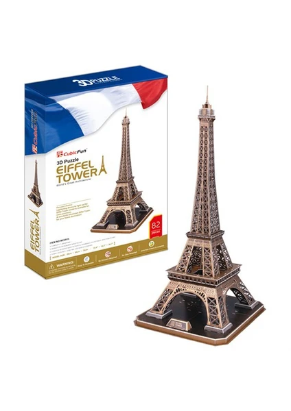 Cubic Fun Puzzle Eiffel Kulesi (3 Boyutlu)