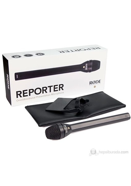 Reporter Mikrofon