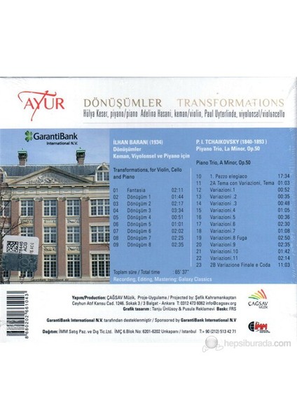 Ayur Trio - Dönüşümler fiyatları