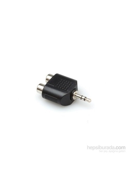 Çift Rca (F) <-> 3.5 Mm. Trs (M) Çevirici