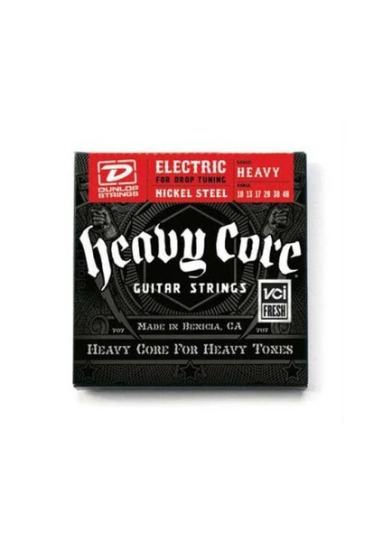 Jim Dunlop DHCN1048 Heavy Core Elektro Gitar Teli (10-48)