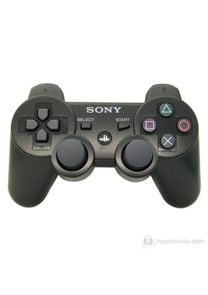 Playstation 3 Titreşimli Kablosuz Kumanda/Kol (Joystick) Siyah (İthalatçı Garantili)