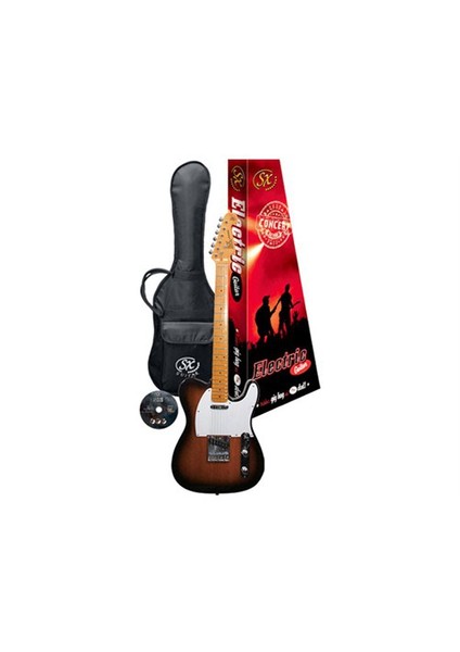 Telecaster Elektro Gitar (2-Tone Sunburst)