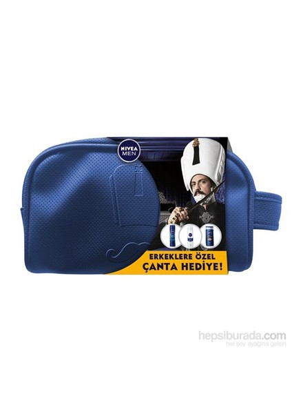 Seyahat Seti (Tıraş Köpüğü 200ml + Deodorant 150ml + Duş Jeli 250ml) fiyatları