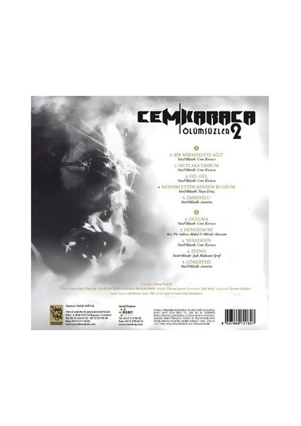 Cem Karaca - Ölümsüzler 2 (Plak)