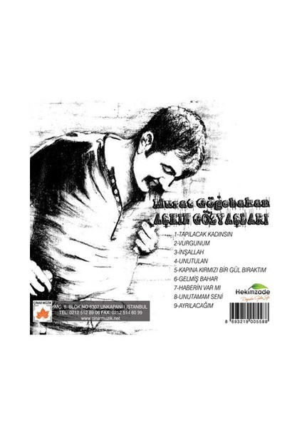 Murat Göğebakan - Aşkın Gözyaşları CD fiyatları