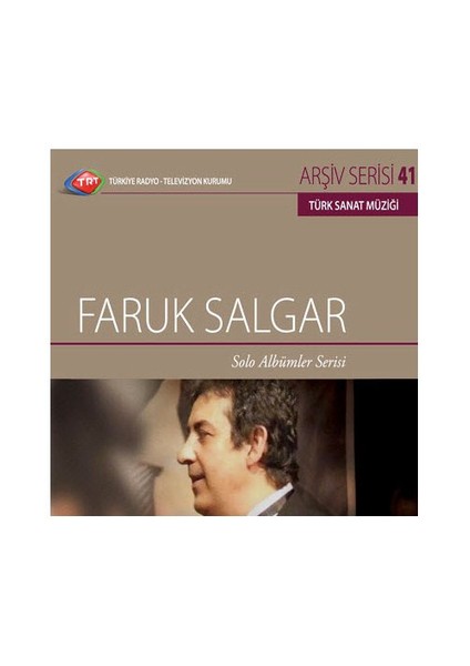 TRT Arşiv Serisi 041: Faruk Salgar - Solo Albümler Serisi (CD)