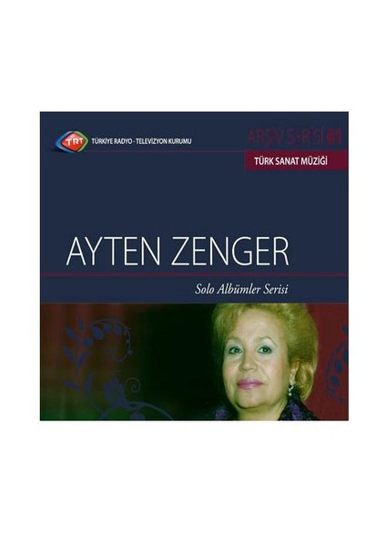 TRT Arşiv Serisi 061: Ayten Zenger / Solo Albümler Serisi (CD)