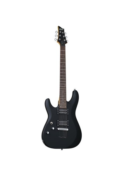 C-6 Deluxe Solak Elektro Gitar (Satin Black)