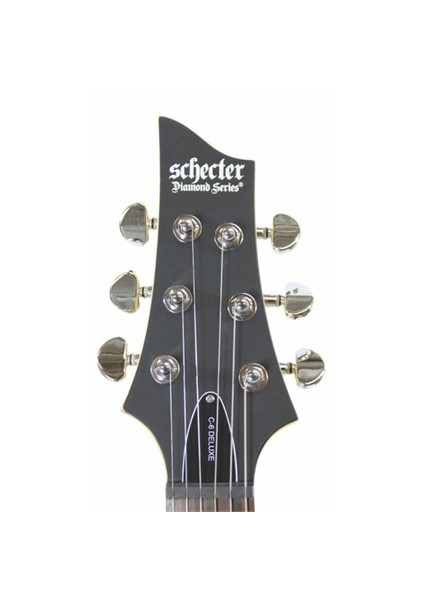 C-6 Deluxe Solak Elektro Gitar (Satin Black)