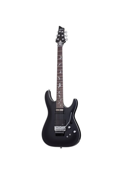 Damien Platinum 6 FR Elektro Gitar (Satin Black)