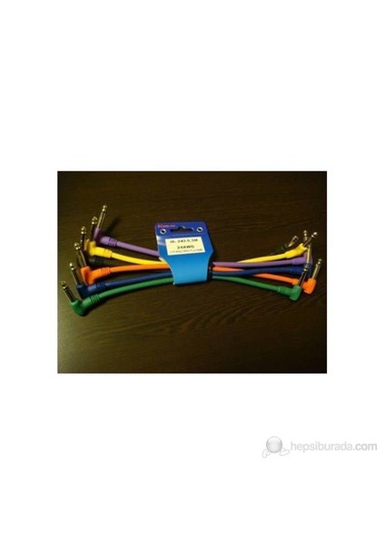 I6-243 Patch-Pedal Kablo (6 Lı Paket)
