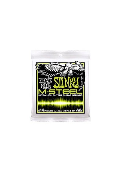 P02921 M-Steel Regular Slinky 0.10 - 0.46 Elektro Gitar Teli