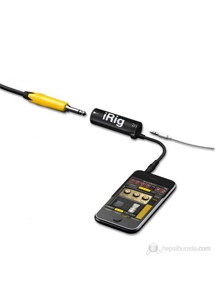 IK Multimedia iRig iPhone ve iPad Gitar /Efekt Sistemi