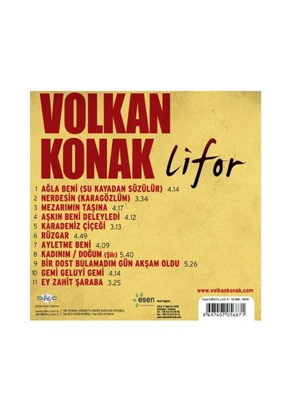 Volkan Konak - Lifor