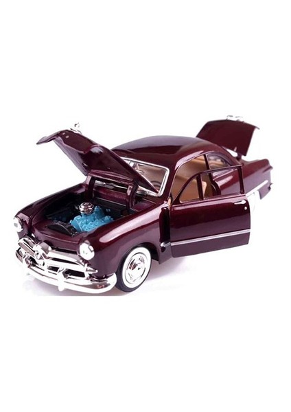 1:24 1949 Ford Coupe -Bordo Model Araba