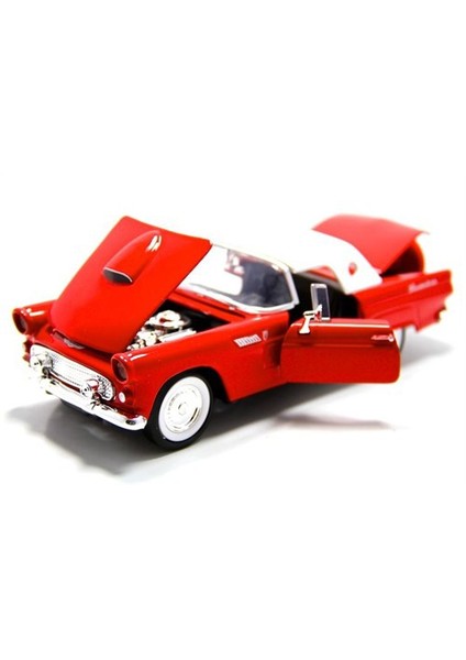 1:24 1956 Ford Thunderbird -Kırmızı Model Araba modelleri