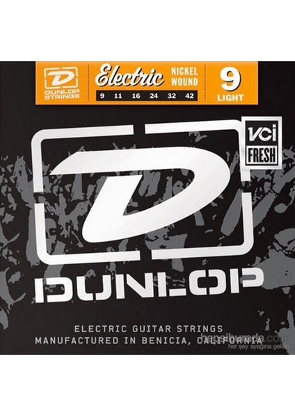 DEN0942 Nickel Light Elektro Gitar Teli (9-42)