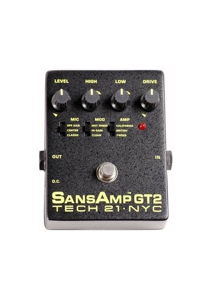 Tech 21 SansAmp GT-2 Efekt Pedalı