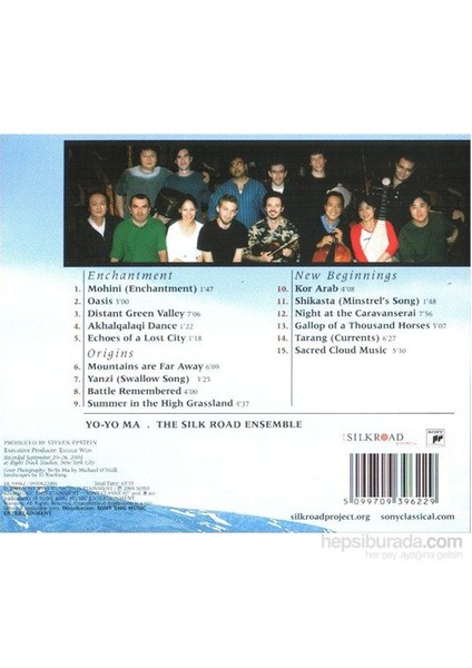 Yo-Yo Ma, The Silk Road Ensemble – Silk Road Journeys: Beyond The Horizon (CD) fiyatları