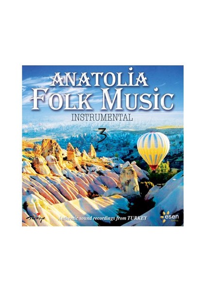 Anatolia Folk Music - Instrumental 3 (CD)