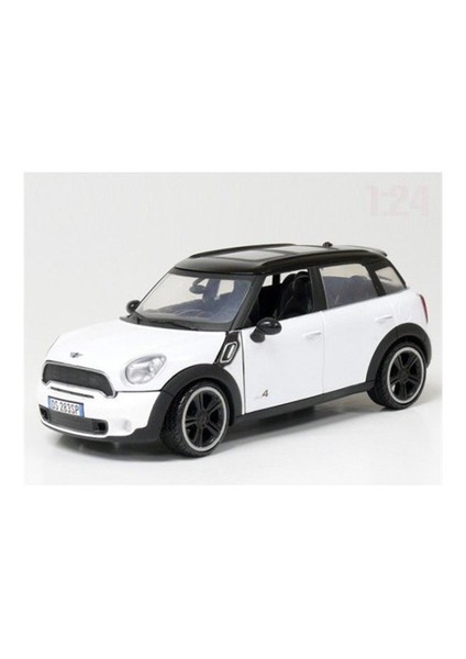 1:24 Mini Cooper S Countryman -Beyaz Model Araba