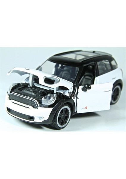 1:24 Mini Cooper S Countryman -Beyaz Model Araba