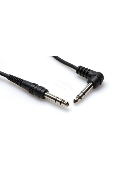 1/4" Trs (M) - 1/4" 90 Açılı Trs (M) Balanslı Kablo 90 Cm.