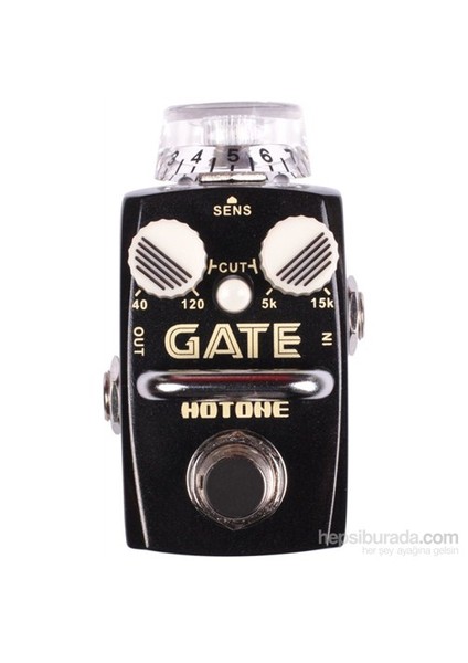 GATE SNR-1 Single Footswitch Analog Noise Reducer Pedal