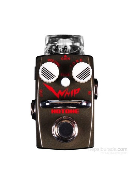 WHIP SDS-2 Single Footswitch Analog Metal Distortion Pedal