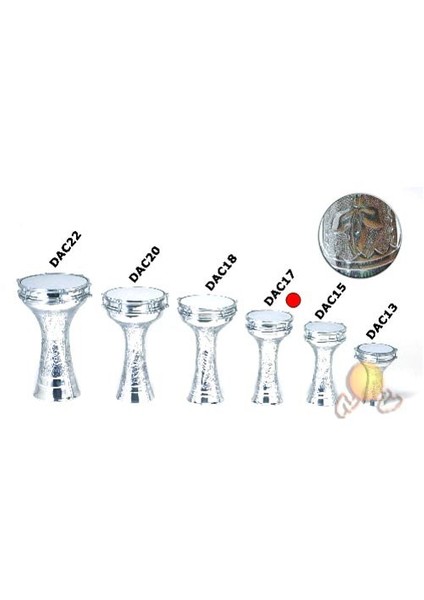 Darbuka Aliminyum DAC17