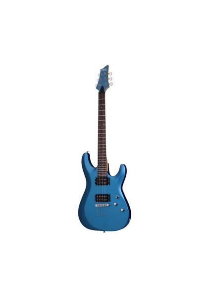 C-6 Deluxe Elektro Gitar (Satin Metalik Mavi)