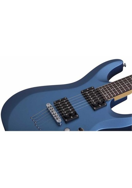 C-6 Deluxe Elektro Gitar (Satin Metalik Mavi)