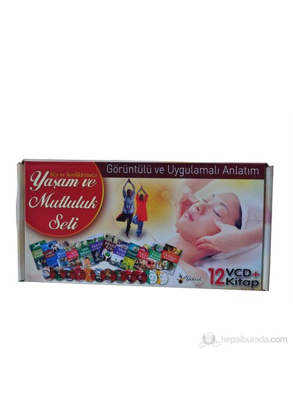 YAŞAM VE MUTLULUK SETİ (12 Kitap+12 VCD)