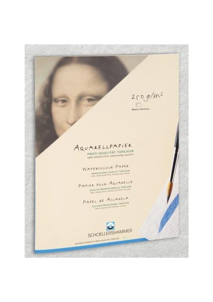 Schoellershammer Torchon Suluboya Blok 30x40 cm. 250 Gr. 20 Yp. (30153)