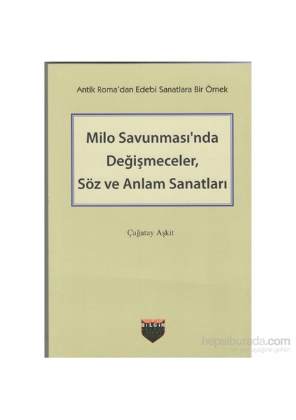 Milo Savunması’Nda Değişmeceler