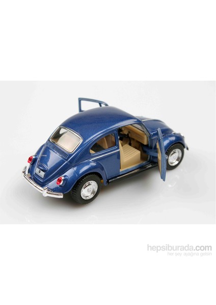 1967 Volkswagen Classical Beetle 1/32 Çek Bırak Die Cast Model Araç Mavi fiyatları