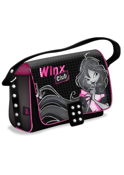 Winx Omuz Çanta Black Fashion 28 x 22 x 8 cm