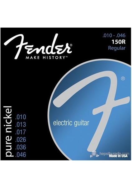 Original 150 Guitar Strings, Pure Nickel Wo